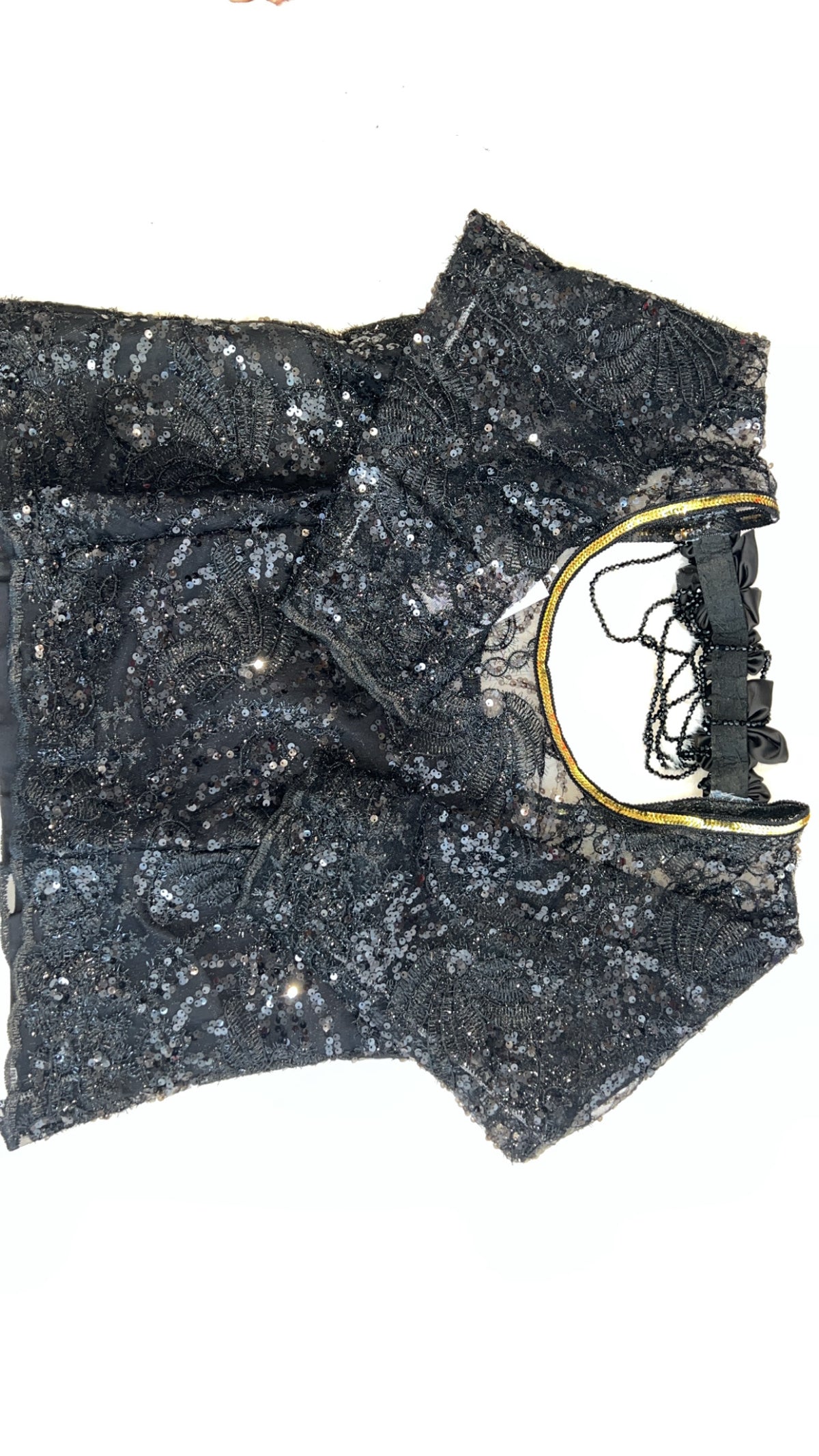 Body dentelle fleur derrière xL