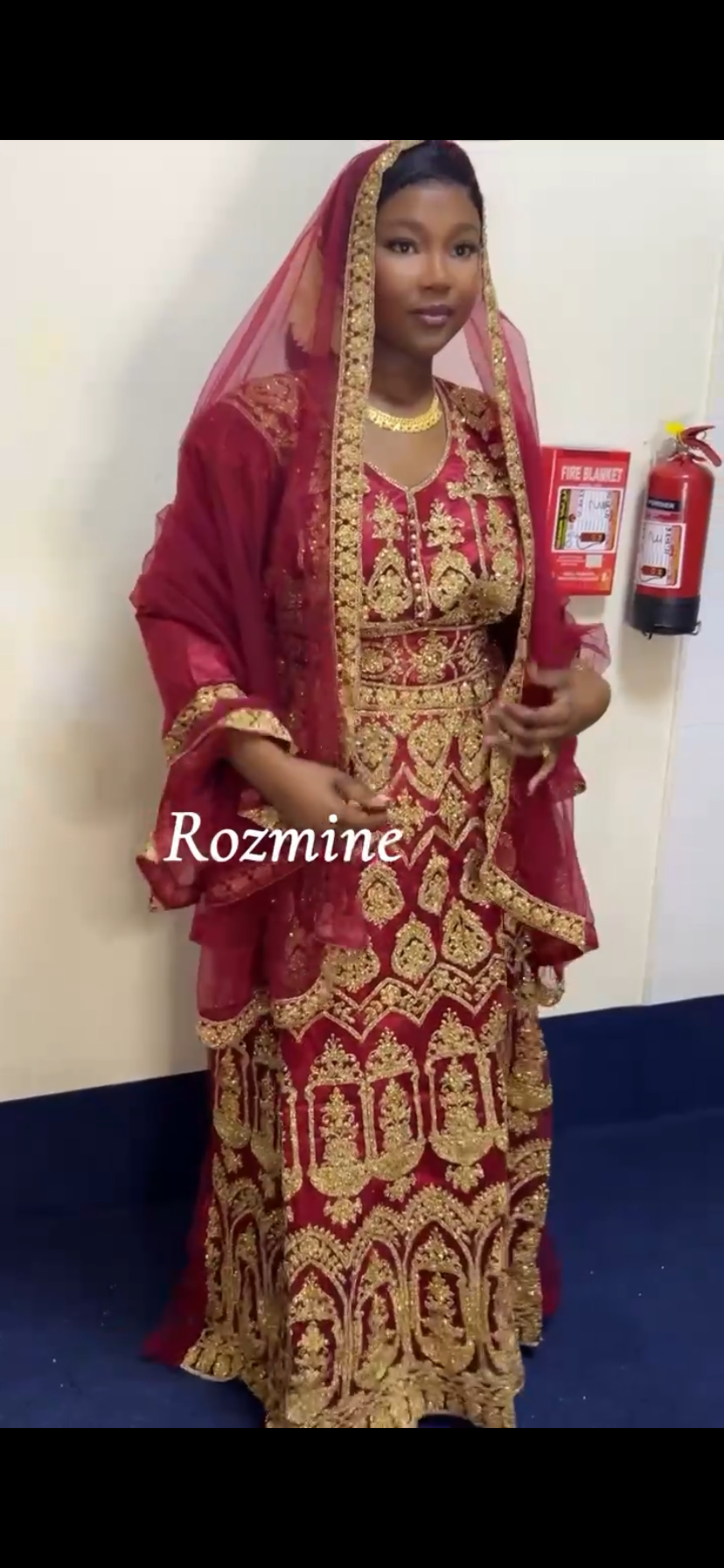 Kaftan mcharoussi taille unique