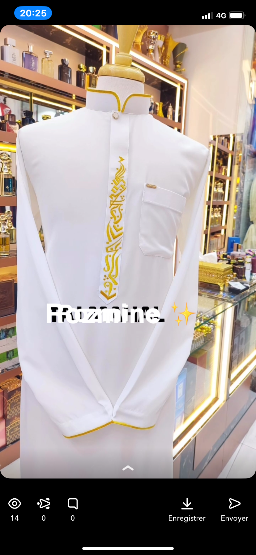 Kandzou chic brodé 🧵pré commande