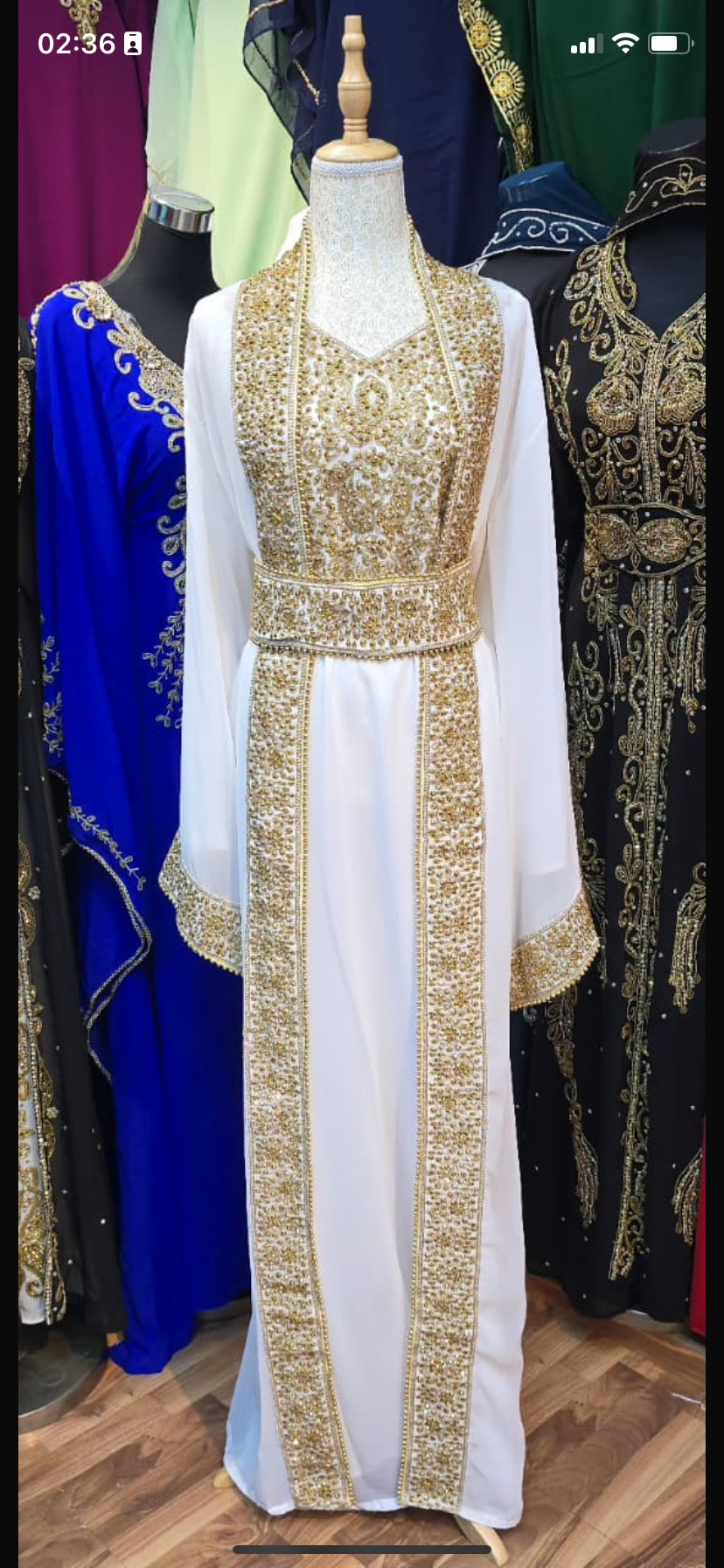 Robe mcharoussi taille unique