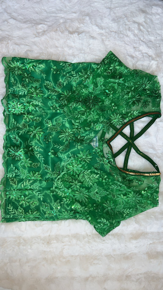 Body vert claire 4xL dentelle