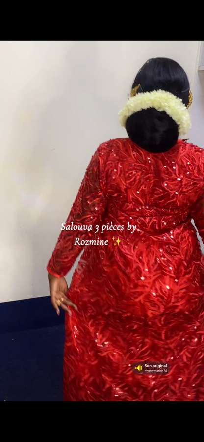 Salouva 3 pièces mcharoussi ✨
