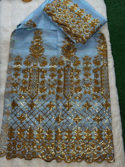Salouva tissu brillant