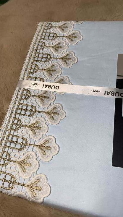 Drap dentelle 6 pièces